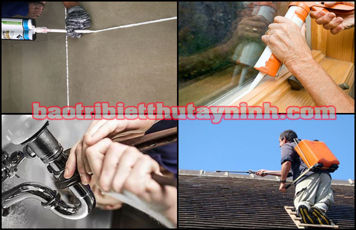 dịch vụ bảo trì biệt thự