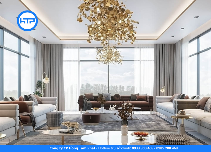 vệ sinh biệt thự sau xây dựng